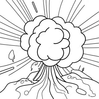 Explosion Coloring Page 52883-42215