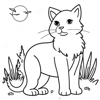 Silhouette Coloring Pages