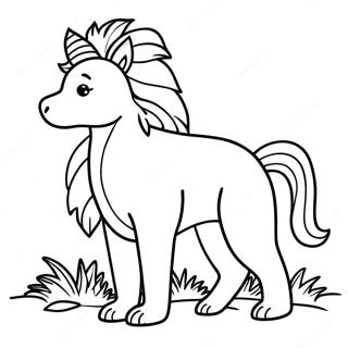 Silhouette Animal Coloring Page 52893-42218