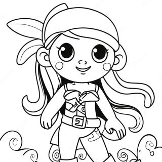 Pirate Fairy Coloring Page 52913-42236