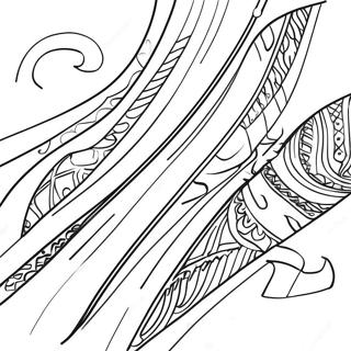 Ribbons Coloring Pages