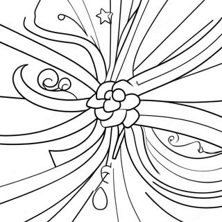 Colorful Ribbons Coloring Page 52963-42280