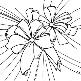 Sparkling Gift Ribbons Coloring Page 52964-42274