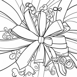 Sparkling Gift Ribbons Coloring Page 52964-42276