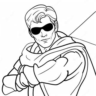 Action Heroes Coloring Page 52983-42286