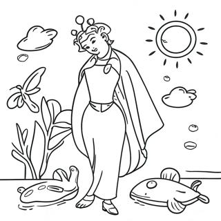 Surrealism Coloring Page 52993-42301