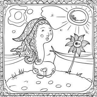 Surrealism Coloring Page 52993-42304