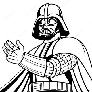 Darth Vader In Battle Coloring Page 52-39