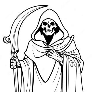 Reaper Coloring Pages