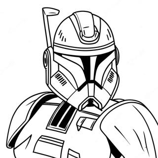 Captain Rex Coloring Pages