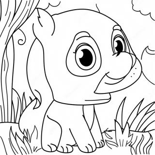 Animal To Paint Coloring Page 53053-42352