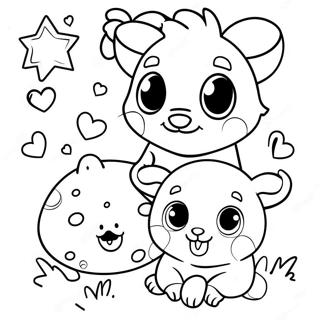 Cute Baby Animals Coloring Page 53054-42346