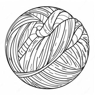 Yarn Coloring Pages