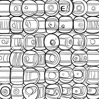 Colorful Yarn Spools Coloring Page 53074-42372