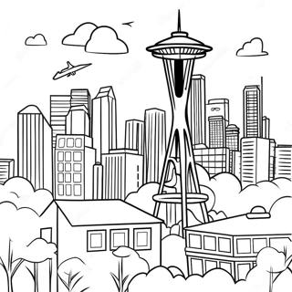 Seattle Coloring Pages