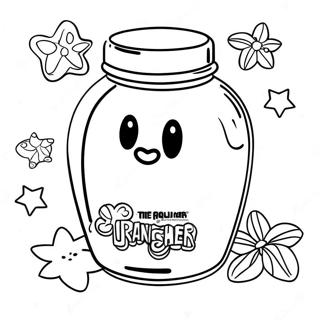 Jolly Rancher Candy Outline Coloring Page 53123-42403