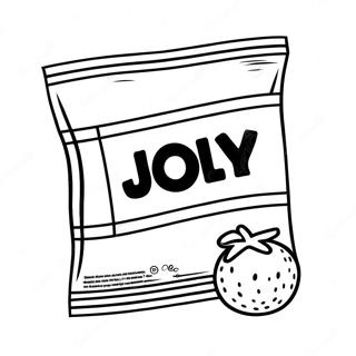 Colorful Jolly Rancher Wrapper Coloring Page 53124-42407