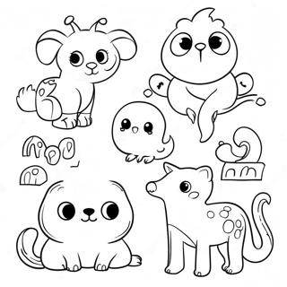 Gender Neutral Animals Coloring Page 53133-42410