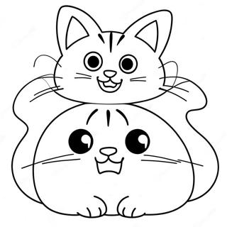 Cats Coloring Page 53143-42420