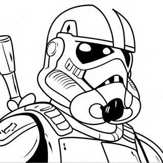 Scout Trooper Coloring Page 53153-42427