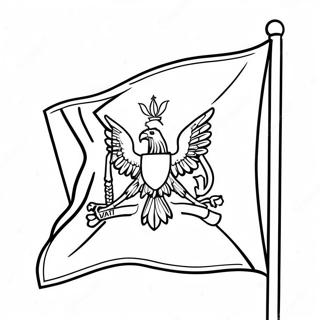 Vibrant Haiti Flag Coloring Page 53164-42435