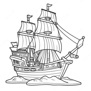 Lego Pirate Coloring Pages