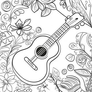 Ukulele Coloring Page 53243-42499