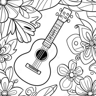 Ukulele Coloring Page 53243-42500