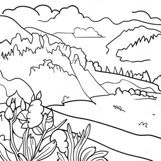 Vermont State Outline Coloring Page 53253-42503