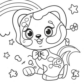 Colorful Candy Lisa Frank Coloring Page 53273-42524