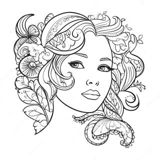 Song Lyrics Coloring Page 53323-42564