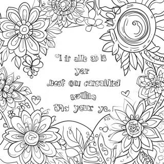 Inspirational Song Lyrics Coloring Page 53324-42566