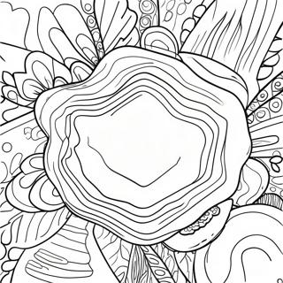 Geode Coloring Page 53343-42587