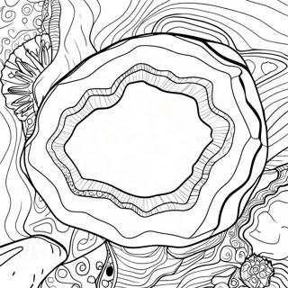 Geode Coloring Page 53343-42588