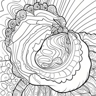 Sparkling Geode Coloring Page 53344-42579