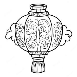 Chinese New Year Lantern Coloring Page 53353-42584