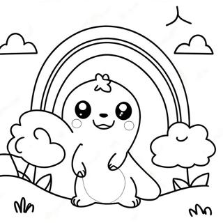 Rainbow Friends Lookie Coloring Page 53373-42603