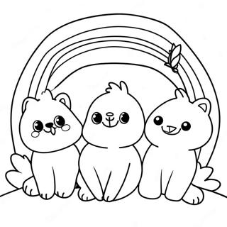 Rainbow Friends Lookie Coloring Page 53373-42604