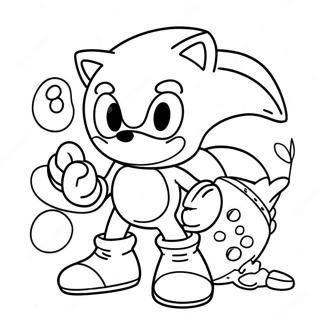 Sonic Easter Coloring Page 53403-42623