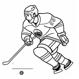 Connor Mcdavid In Action Coloring Page 53424-42647