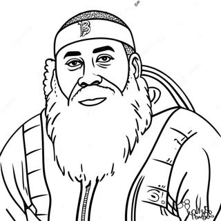 James Harden Coloring Page 53453-42668