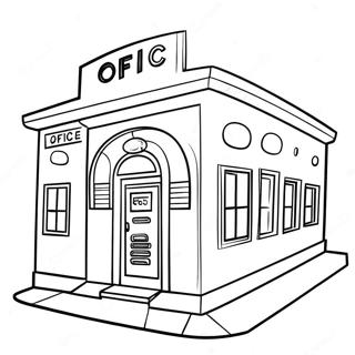 Post Office Coloring Page 53463-42679