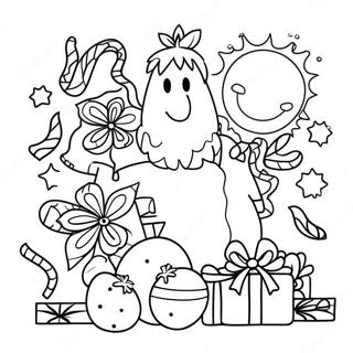 Feliz Navidad Coloring Page 53553-42749