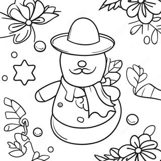 Feliz Navidad Coloring Page 53553-42752