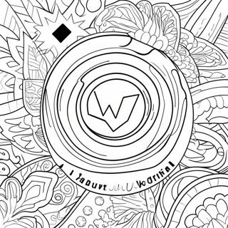 Valorant Logo Coloring Page 53573-42762