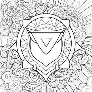 Valorant Logo Coloring Page 53573-42763