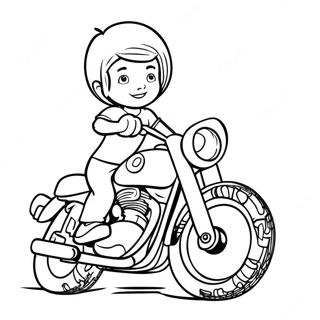 Jett In Action Coloring Page 53574-42767