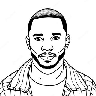 Frank Ocean Coloring Page 53593-42780