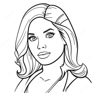 Megan Movie Coloring Page 53603-42781