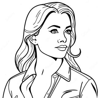 Megan Movie Coloring Page 53603-42783